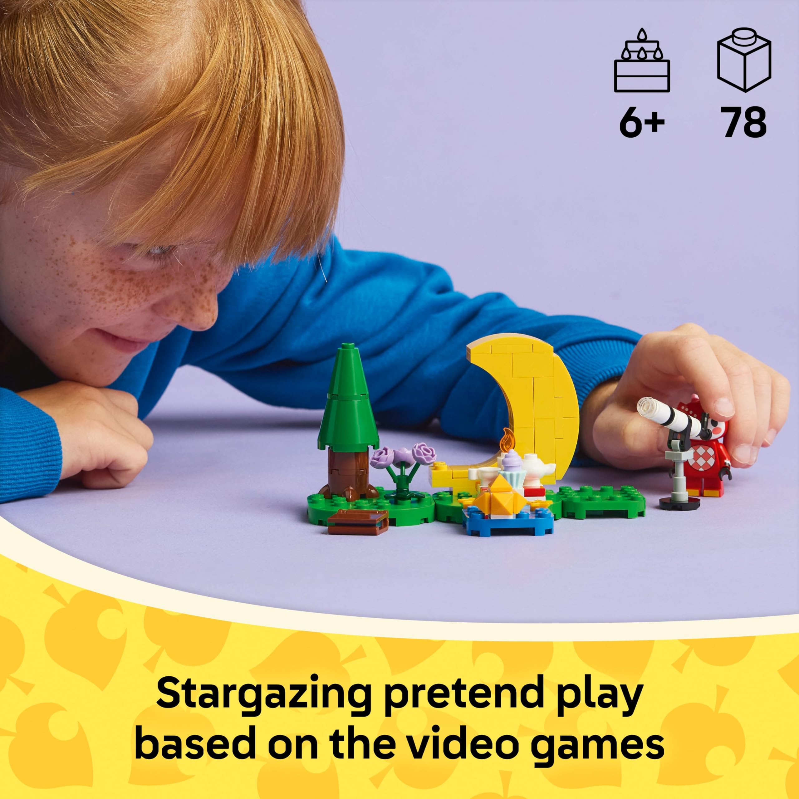 Amazon.com: LEGO Animal Crossing Stargazing with Celeste Building